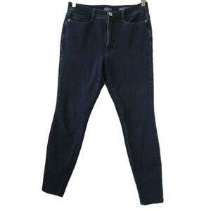 J. JILL Denim Premium Flex High-Rise Legging Blue Jeans Pants Womens Size 6